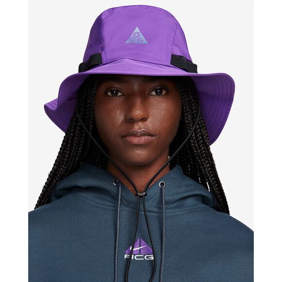 Nike ACG Gore Tex Apex Bucket Hat Purple Cosmos Unisex Medium M FB6530 599 • NEW - Picture 1 of 9